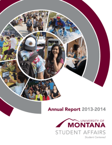 Annual Report 2013-2014 Student Centered