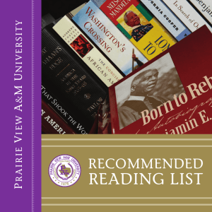 READING LIST RECOMMENDED U M