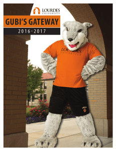 GUBI’S GATEWAY 2 0 1 6 - 2 0 1 7 1