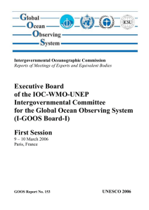 Executive Board of the IOC-WMO-UNEP Intergovernmental Committee