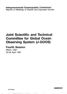 Joint  Scientific  and  Technical Fourth  Session