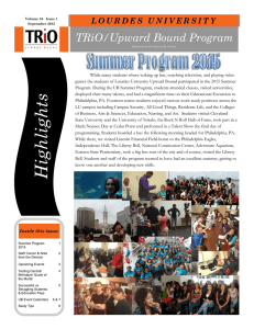 TRiO/Upward Bound Program