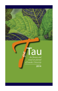 Tau the 2014 the literary and