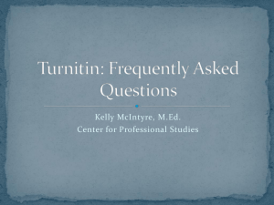 Kelly McIntyre, M.Ed. Center for Professional Studies