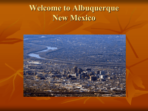 Welcome to Albuquerque New Mexico