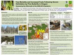 Tree Mortality and Increased Fuels Following Severe Introduction