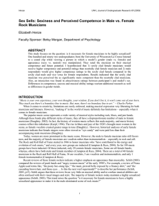 Sex Sells: Sexiness and Perceived Competence in Male vs. Female