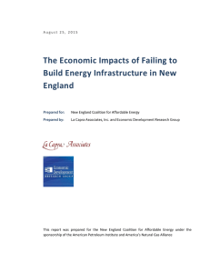 The Economic Impacts of Failing to Build Energy Infrastructure in New England