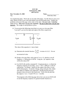 ECE 301 Fall Semester, 2002 HW Set #13 Due: November 21, 2002