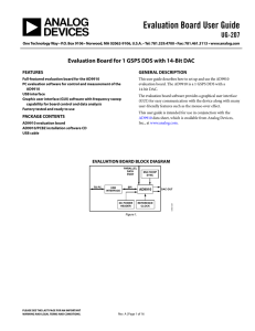 Evaluation Board User Guide UG-207