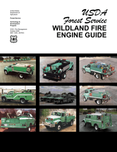 USDA Forest Service WILDLAND FIRE ENGINE GUIDE