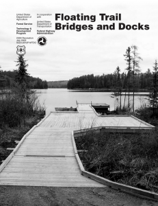 Floating Trail Bridges and Docks