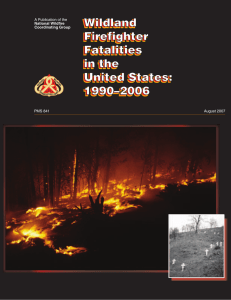 Wildland Firefighter Fatalities in the