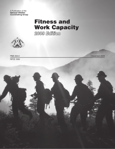 Fitness and Work Capacity 2009 Edition A Publication of the