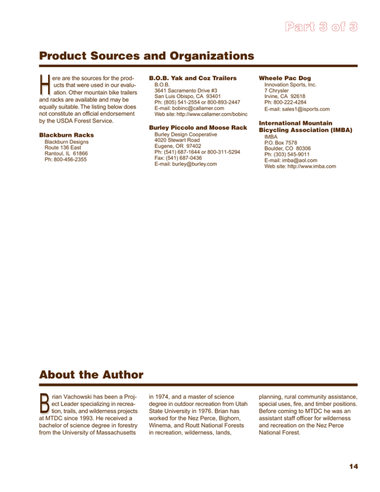 H Part 3 of 3 Product Sources and Organizations