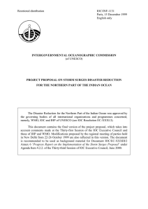 Restricted distribution IOC/INF-1131  Paris, 15 December 1999