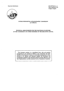 Restricted  distribution IOC/INFdZO  rev. 3 P*  9 September I.992