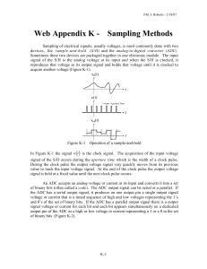 Web Appendix K -   Sampling Methods