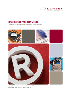 Intellectual Property Guide Trademarks, Copyrights, Patents &amp; Trade Secrets