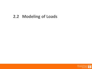 2.2   Modeling of Loads 1