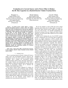 Evaluation of a Current Source Active Power Filter to Reduce