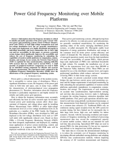 Power Grid Frequency Monitoring over Mobile Platforms