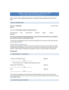 GENERAL EDUCATION ASSESSMENT AND REVIEW FORM form.