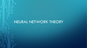 NEURAL NETWORK THEORY