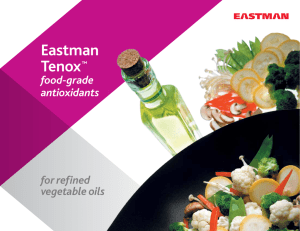 Eastman Tenox food-grade antioxidants