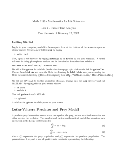 Math 1180 - Mathematics for Life Scientists
