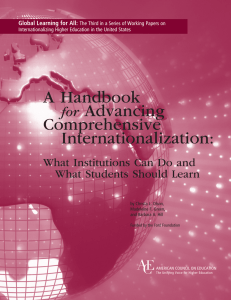 A Handbook Advancing Comprehensive