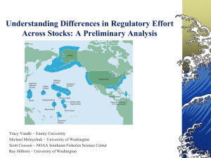 Understanding Differences in Regulatory Effort Across Stocks: A Preliminary Analysis