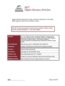 Approaching Gaussian relay network capacity in the high Please share