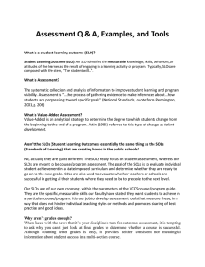 Assessment Q &amp; A, Examples, and Tools