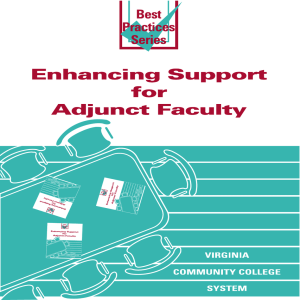 for Adjunct Faculty Enhancing Support Best