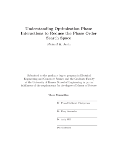 Understanding Optimization Phase Interactions to Reduce the Phase Order Search Space