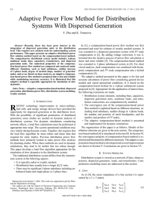 Adaptive Power Flow Method for Distribution Systems With Dispersed Generation [1],