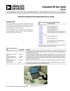 Evaluation Kit User Guide UG-041