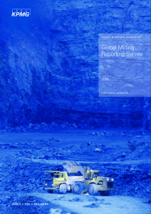 Global Mining Reporting Survey 2006