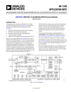 AN-1340 APPLICATION NOTE