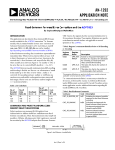 AN-1292 APPLICATION NOTE