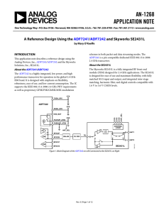 AN-1268 APPLICATION NOTE