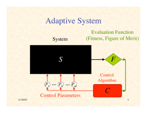 Adaptive System S F C
