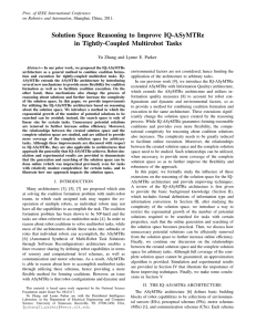 Solution Space Reasoning to Improve IQ-ASyMTRe in Tightly-Coupled Multirobot Tasks