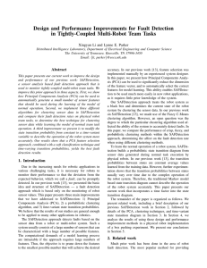 Design and Performance Improvements for Fault Detection