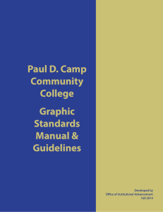 Paul D. Camp Community College Graphic