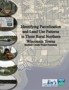 Identifying Parcelization and Land Use Patterns in Three Rural Northern