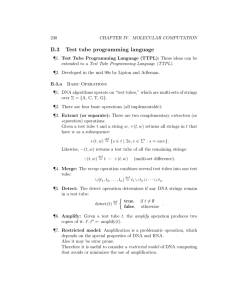 B.3 Test tube programming language