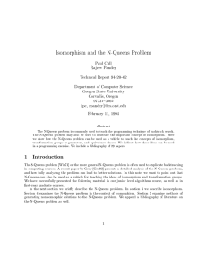 Isomorphism and the N-Queens Problem
