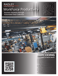 WorkForce Productivity BARCODING ...and so much more! Business Solutions through